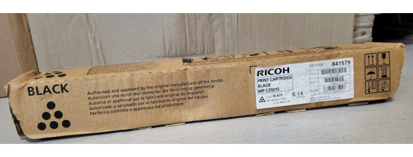 Toner Ricoh MP C3501E Schwarz 841579 Neu OVP Original  . 