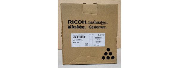 Toner Ricoh MP C8003 Schwarz 842192 Neu OVP A-Ware Original IM C6500 . 