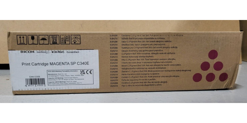 Toner Ricoh SP C340E Magenta 407901 Neu OVP Original Aficio SP C340  