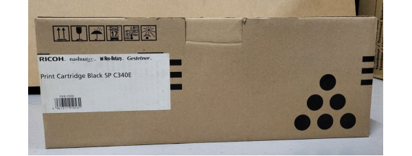 Toner Ricoh SP C340E Schwarz 407899 Neu OVP A-Ware Original Aficio SP C340  