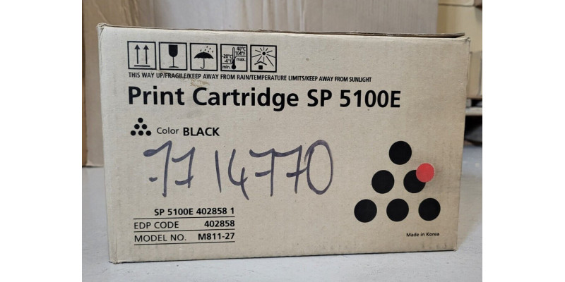 Toner Ricoh 5100E Schwarz 402858 Neu OVP B-Ware Original SP 5100N   