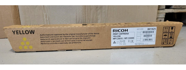 Toner Ricoh MP C3501E Gelb 841425 Neu OVP A-Ware Original MP C2800  