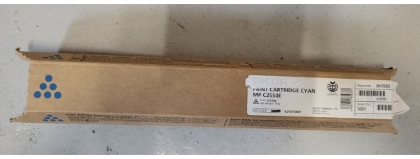 Toner Ricoh MP C2550E Cyan 841197 Neu OVP Original  . 