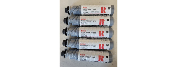 5 Toner Ricoh Type 1270D Schwarz 888261 Neu OVP A-Ware Original Aficio 1515  