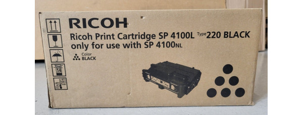 Toner Ricoh SP 4100L Type 220 Schwarz 407013 Neu OVP Original . 