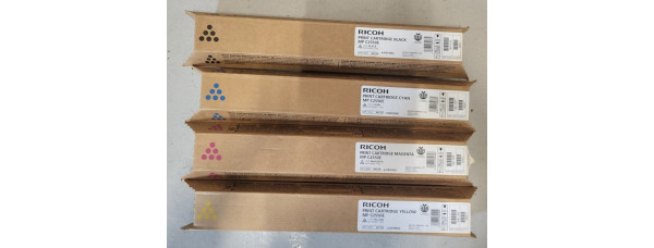 4 Toner Ricoh MP C2550E 841196 841197 841198 841199 Neu OVP A-Ware Original  