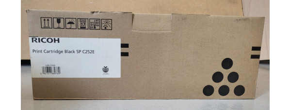 Toner Ricoh SP C252E Schwarz 407531 Neu OVP A-Ware Ricoh SP C252DN  