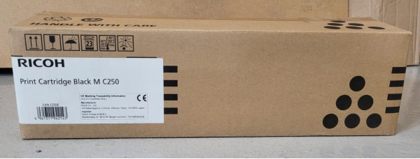 Toner Ricoh MP C250 Schwarz 408352 Neu OVP B-Ware Original MP C250   