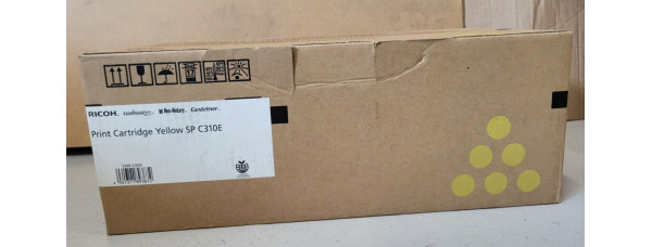 Toner Ricoh SP C310E Gelb 407639 Neu OVP A-Ware Original SP C230 Series . 
