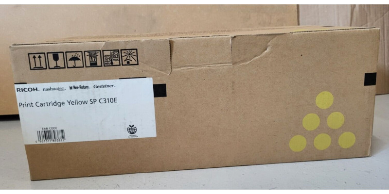 Toner Ricoh SP C310E Gelb 407639 Neu OVP A-Ware Original SP C230 Series . 