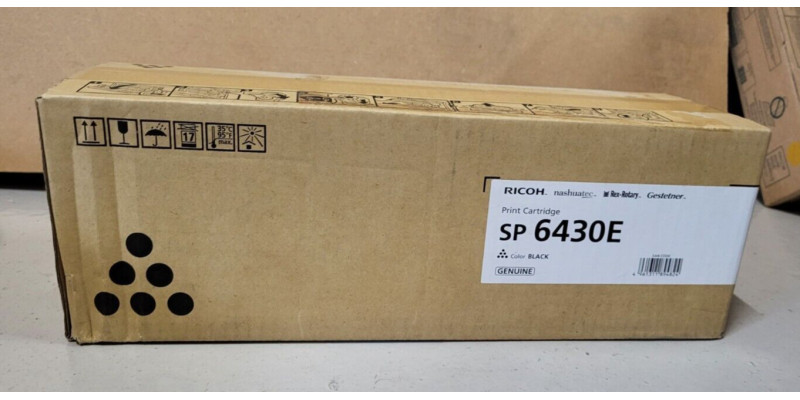 Toner Ricoh SP 6430E Schwarz 407510 Neu OVP Original . 