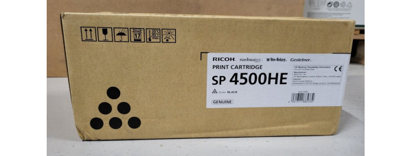Toner Ricoh Sp 4500HE Schwarz 407318 Neu OVP Original   