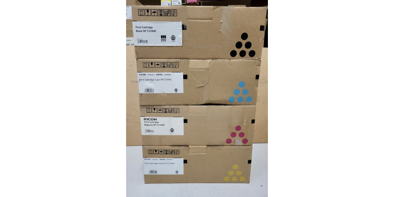 4 Toner Ricoh Original SP C310HE CMYK Neu OVP Original SP C231, SP C232 . 