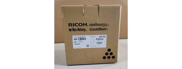 Toner Ricoh MP C8003 Schwarz 842192 Neu OVP Original IM C6500 . 