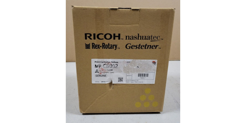 Toner Ricoh MP C8002 Gelb 841785 Neu OVP Original MP C6502 . 