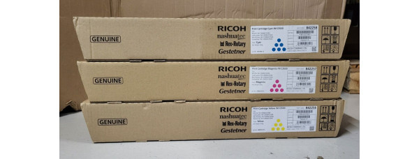 3 Toner Ricoh IM C3500 842258 842257 842256 Neu OVP A-Ware Original  