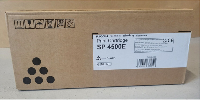 Toner Ricoh SP 4500E Schwarz 407340 Neu OVP Original SP 3600DN SP 3610 . 