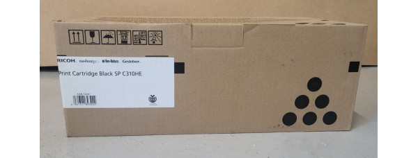 Toner Ricoh SP C310HE Schwarz 407634 Neu OVP Original SP C231, C232 . 