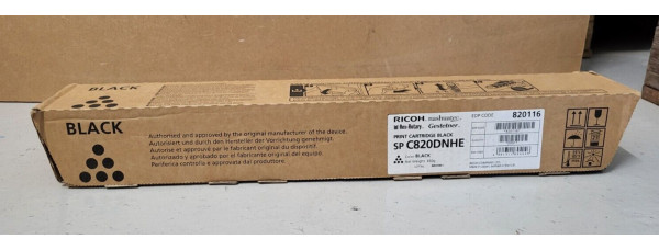 Toner Ricoh SP C820DNHE Schwarz 820116 Neu OVP A-Ware Original  SP C820  