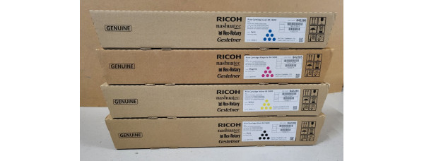 4 Toner Ricoh IM C4500, C6000 CMYK Neu OVP A-Ware 842286 842285 842284 842283 Rg 