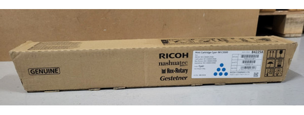 Toner Ricoh IM C3500 Cyan 842258 Neu OVP Original IM C3000 IM C3500 . 