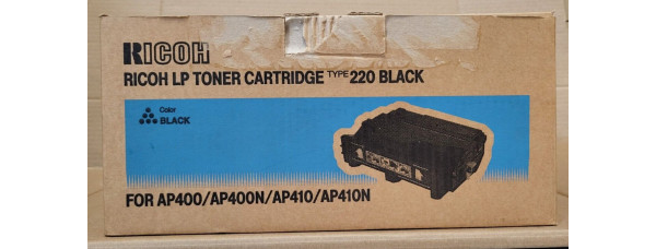 Toner Ricoh 403057 Schwarz Type 220 Neu OVP Original AP400 AP410  