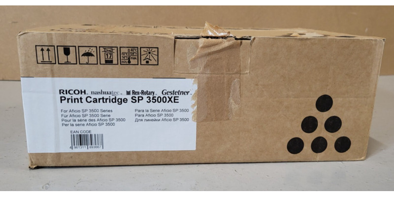 Toner Ricoh SP 3500XE Schwarz 407646 Neu OVP Original SP C3500  . 
