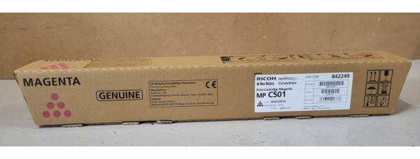 Toner Ricoh MP C501 Magenta 842249 Neu OVP A-Ware Original MP C501SP . 