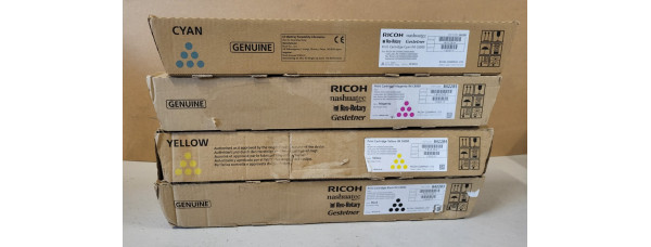 4 Toner Ricoh IM C4500, C6000 CMYK Neu OVP 842286 842285 842284 842283  