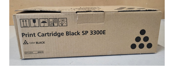 Toner Ricoh SP 3300E Schwarz 406218 Neu OVP A-Ware Original Aficio SP 3300 . 
