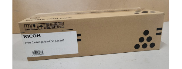 Toner Ricoh SP C252HE Schwarz 407716 Neu OVP SP C250 SP C252   