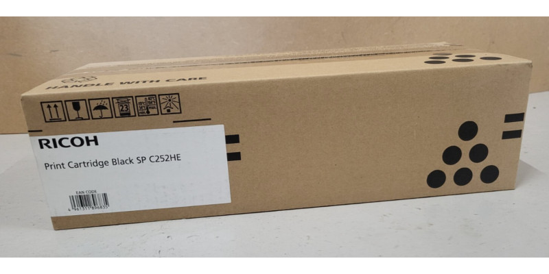 Toner Ricoh SP C252HE Schwarz 407716 Neu OVP SP C250 SP C252   