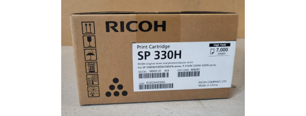 Toner Ricoh SP 330H Schwarz 408281 Neu OVP A-Ware Original SP 330DN . 