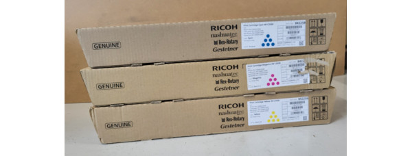 3 Toner Ricoh IM C3500 842258 842257 842256 CMY Neu OVP Original IM C3000  