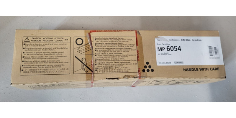 Toner Ricoh MP 6054 Schwarz 842349 Neu OVP Original Aficio C2051 . 