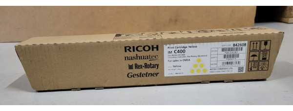 Toner Ricoh 842608 Gelb IM C400 Neu OVP A-Ware Original  . 