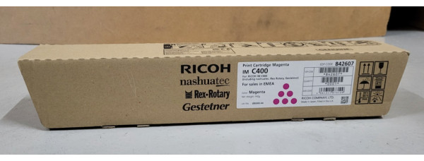Toner Ricoh 842607 Magenta  IM C400 Neu OVP A-Ware Original  . 
