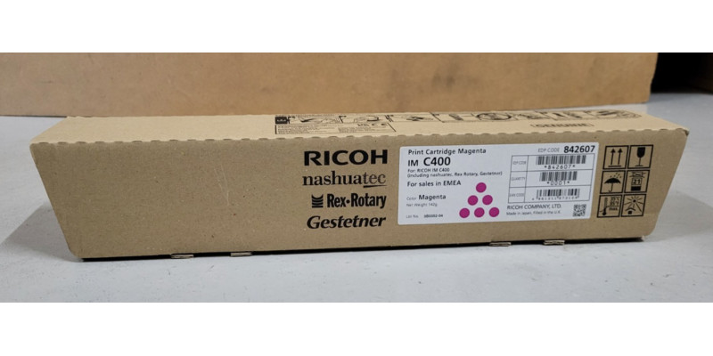 Toner Ricoh 842607 Magenta  IM C400 Neu OVP A-Ware Original  . 