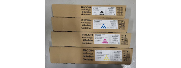 4 Toner Ricoh IM C400 842605 842606 842604 842607 Neu OVP A-Ware Original  