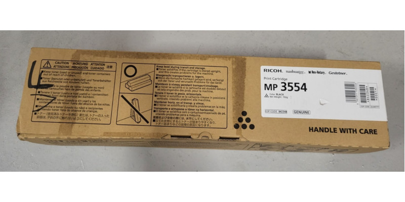 Toner Ricoh MP 3554 Schwarz 842348 Neu OVP Original MP 3054 . 