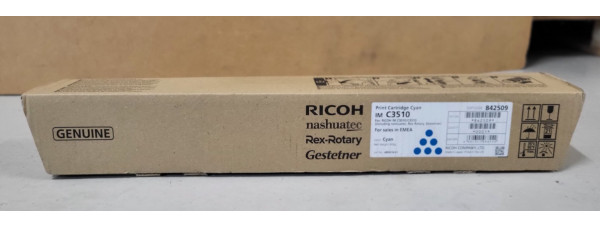 Toner Ricoh IM C3510 IM C3010 Cyan 842509 Neu OVP Original   
