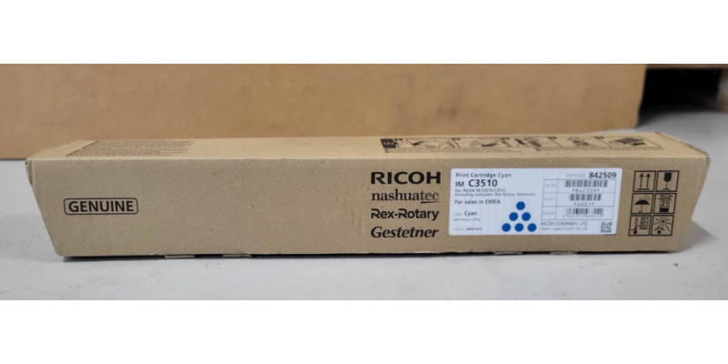 Toner Ricoh IM C3510 IM C3010 Cyan 842509 Neu OVP Original   
