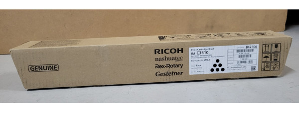 Toner Ricoh IM C3510 Schwarz 842506 Neu OVP A-Ware Original IM C3010  