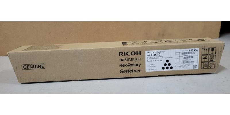 Toner Ricoh IM C3510 Schwarz 842506 Neu OVP A-Ware Original IM C3010  
