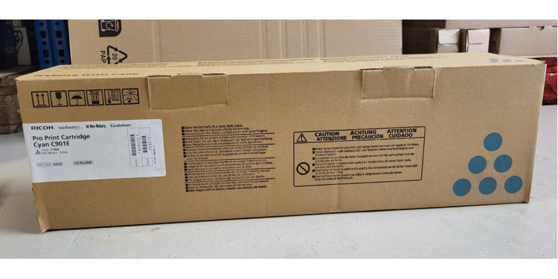 Toner Ricoh Pro Print C901E Cyan 828305 Neu OVP A-Ware  