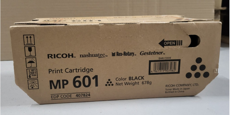 Toner Ricoh MP 601 Schwarz 407824 Neu OVP Original SP 5300DN   