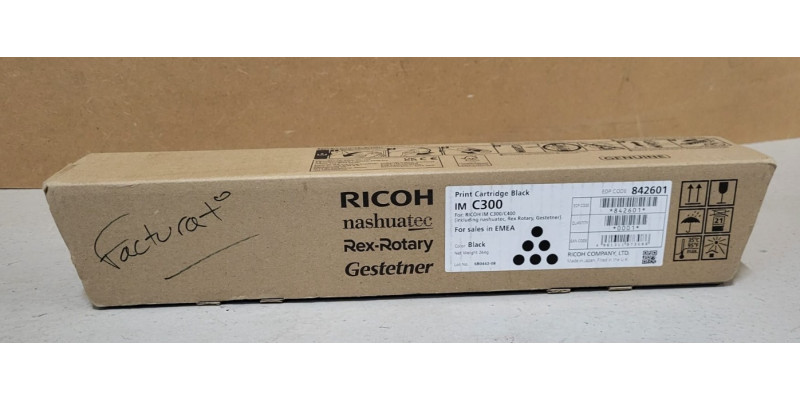 Toner Ricoh IM C300 Schwarz 842601 Neu OVP A-Ware Original Rechnung MwSt. 