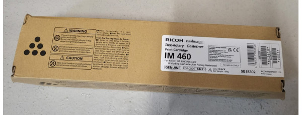 Toner Ricoh IM 460 Schwarz 842610 Neu OVP A-Ware Original IM 370 Rechnung MwSt. 
