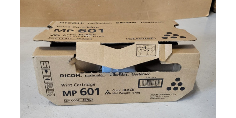 Toner Ricoh MP 601 Schwarz 407824 Neu OVP Original SP 5300DN Rechnung MwSt 