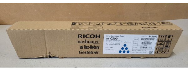 Toner Ricoh IM C300 Cyan 842602 Neu OVP Original Rechnung MwSt 